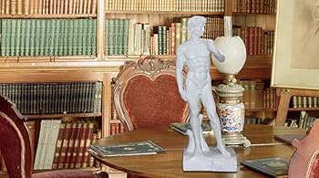 ミケランジェロ　ダビデ像　レプリカ　彫刻 Amazon.co.jp: デビッド彫刻、ミケランジェロのダビデ像